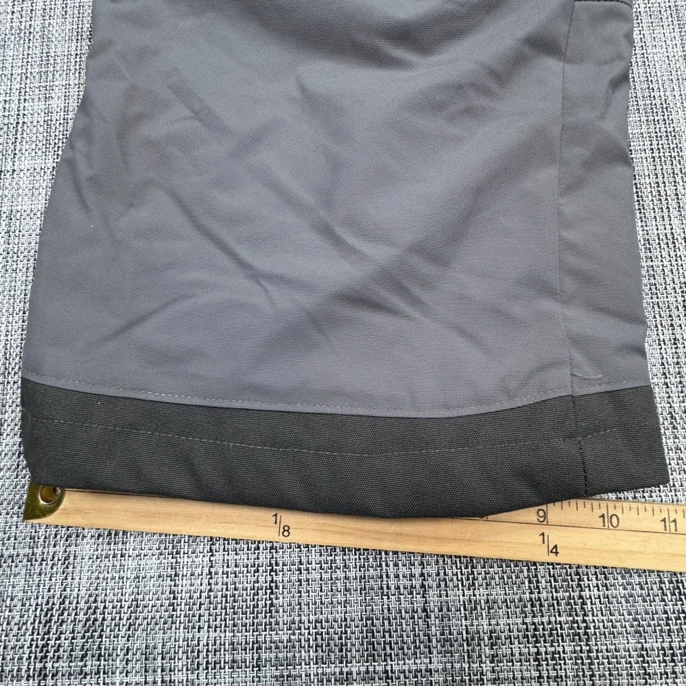 Columbia Arctic Trip Snow Pants Mens Medium Gray Omni Heat Insulated Ski Nylon